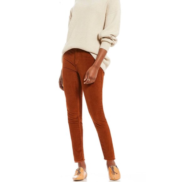 Free People Denim - We the Free • High-Rise Skinny Corduroys • NWT